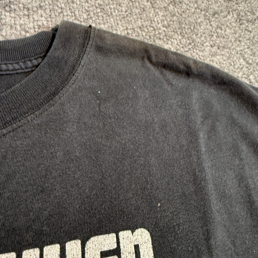 Vintage 2006 Penny Arcade Shoryuken Street Fighter T-Shirt Black Mens 2XL 2TG - Picture 3 of 7